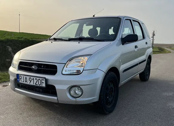 subaru justy Subaru Justy cena 12900 przebieg: 156000, rok produkcji 2004 z Jarosław